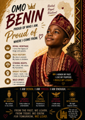 Omo Benin – Proud Nigerian Boy Affirmation Print & Card